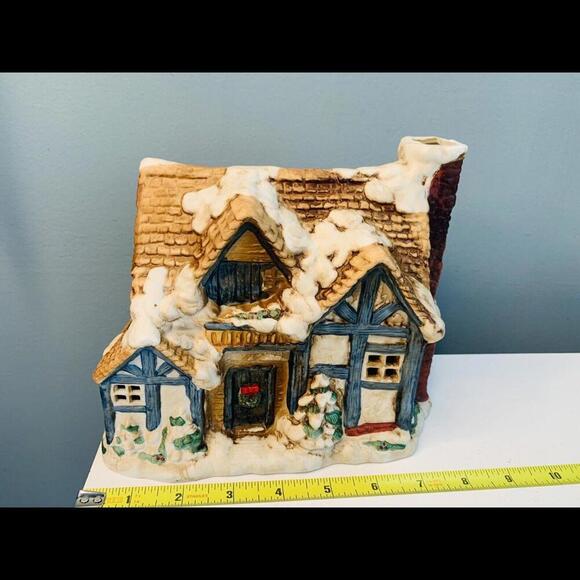 Vintage Dickens' Cottage Collectable Lighted House Original Box E103807 Mervyns - Picture 13 of 15